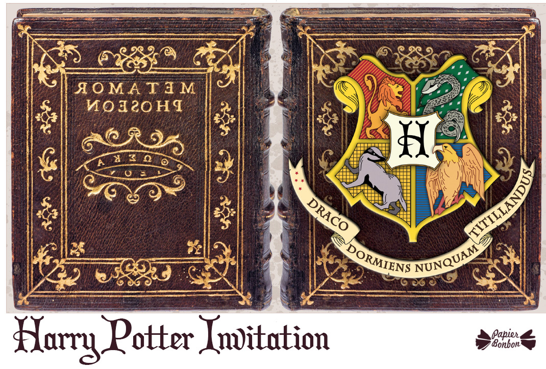 Invitation Anniversaire Harry Potter A Imprimer