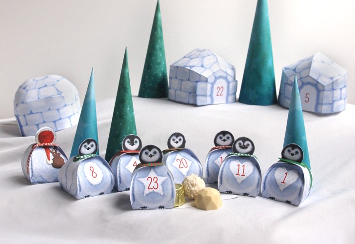 Calendrier de l'Avent des Pingouins