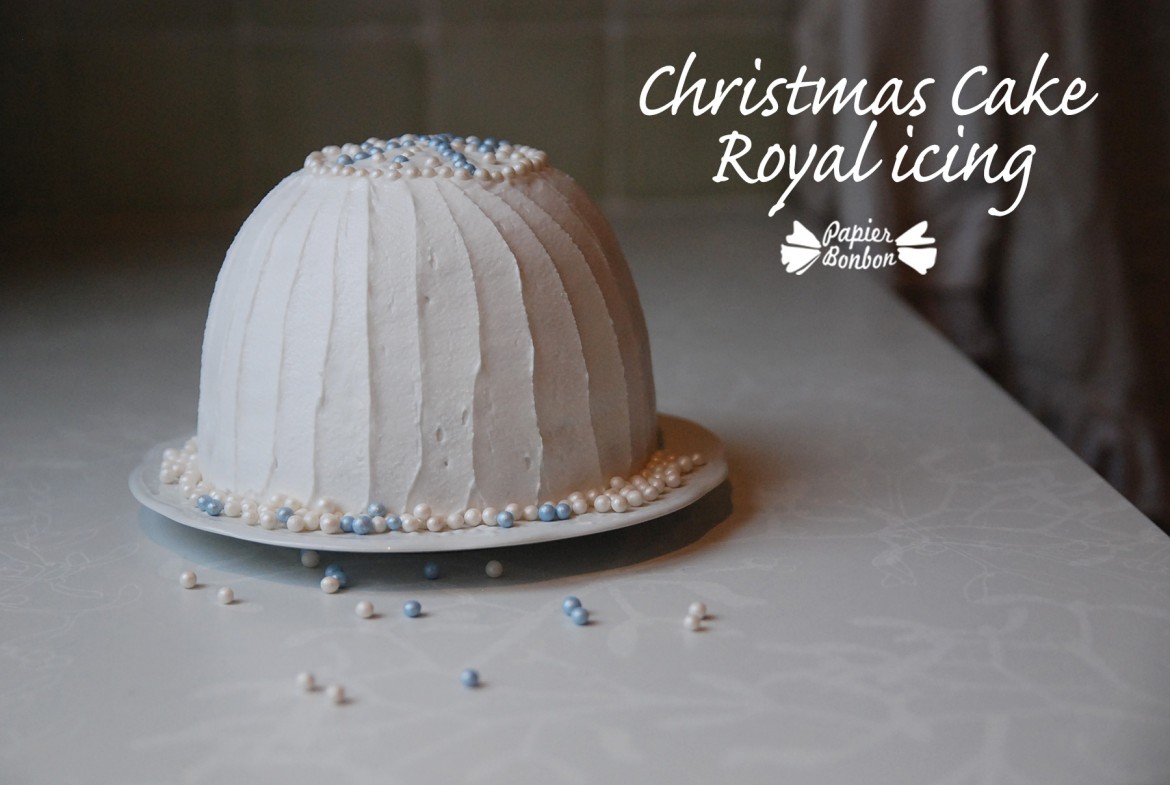 Christmas Cake #3 - Royal Icing - Papier Bonbon