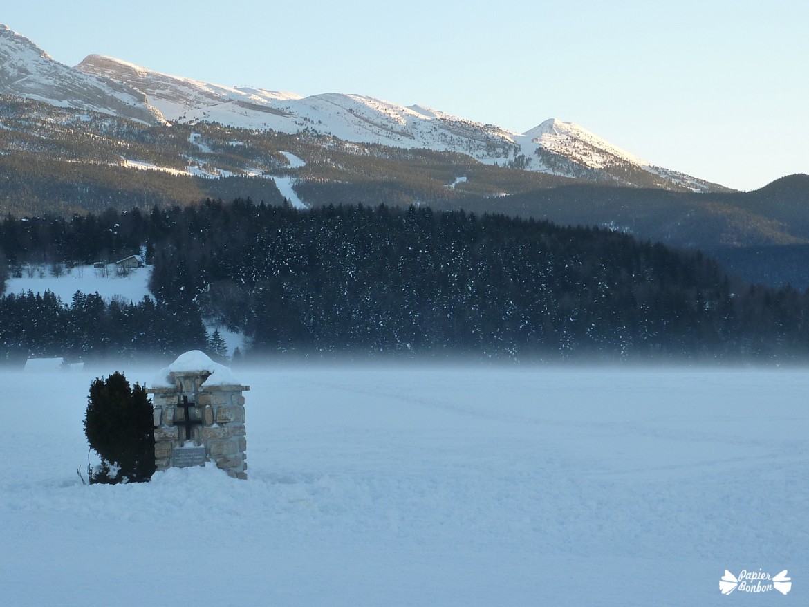 Villars de Lans Février 2015 - brume du soir