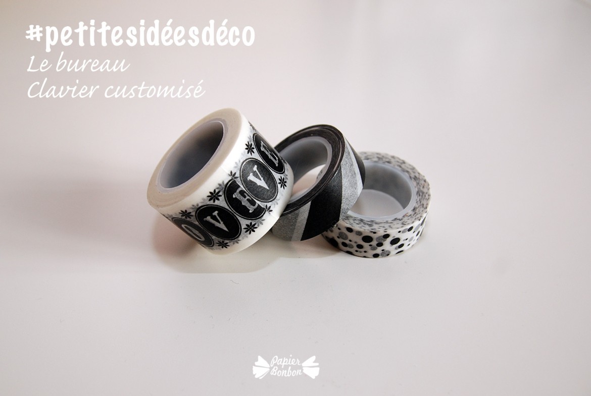 #petitesidees déco - Le clavier customs