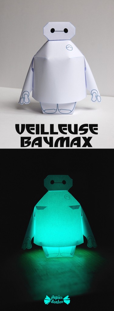 DIY Veilleuse Baymax printable