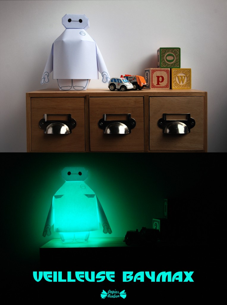 DIY Veilleuse Baymax printable