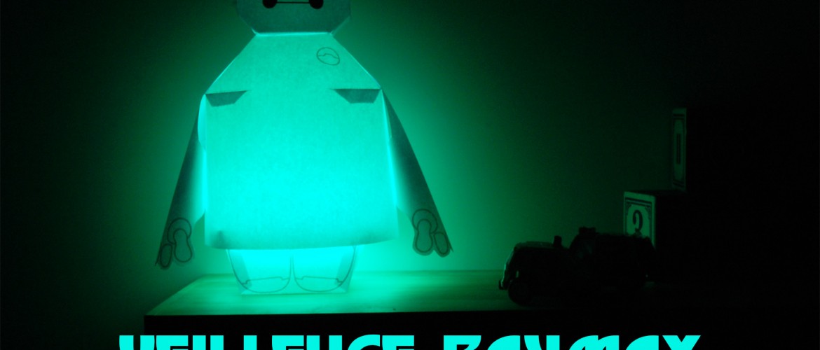 DIY Veilleuse Baymax printable