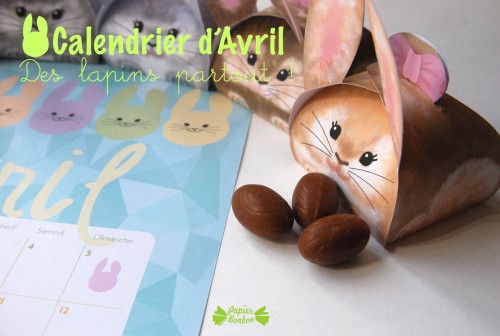 Printable gratuit Calendrier Avril 2015