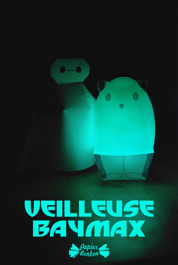 DIY Veilleuse Baymax + Ikea spoka