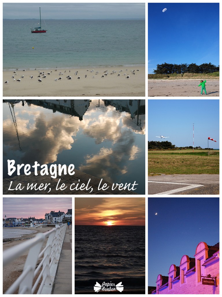Bretagne : mosaïque de photos
