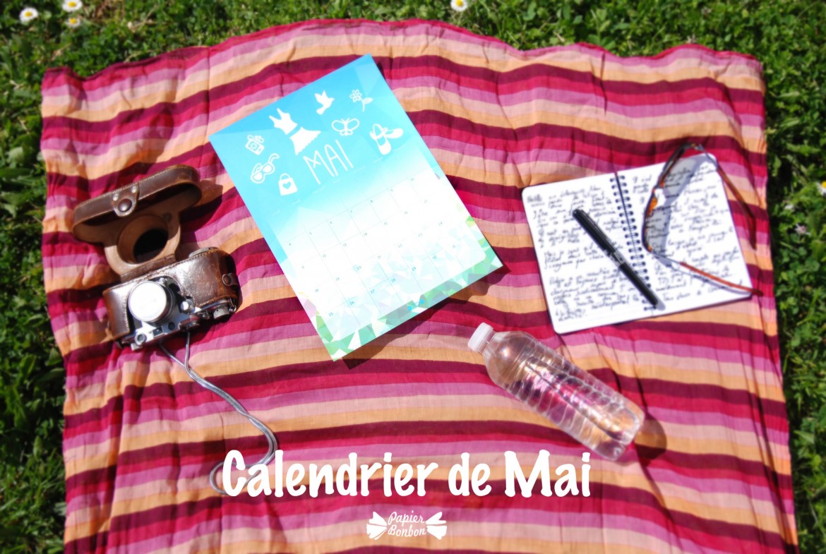 Calendrier de mai 2015 - Printable gratuit à imprimer