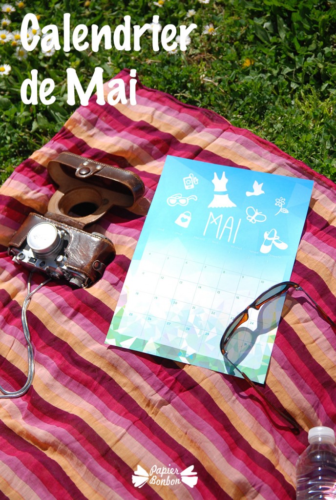Calendrier de mai 2015 - Printable gratuit à imprimer