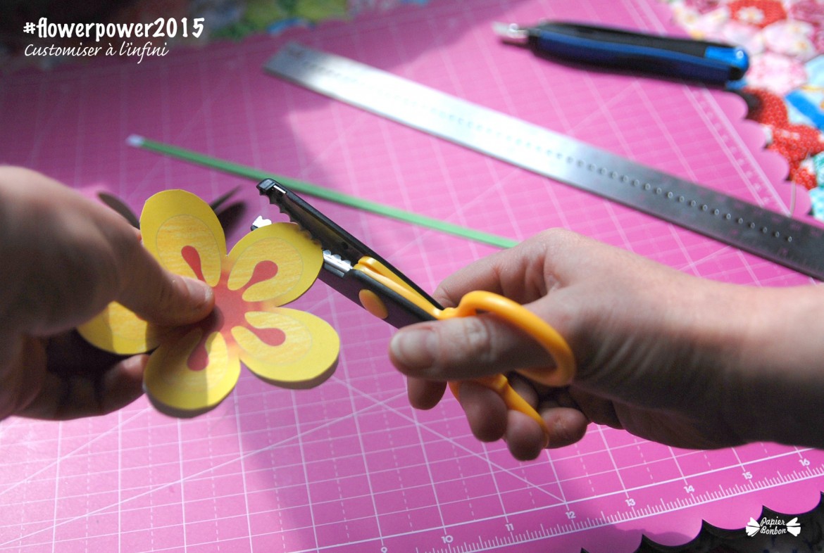 Customiser Printable de fleur : la tulipe