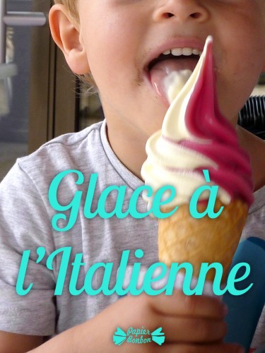 Glace à l'italiene - inspiration calendrier du mois