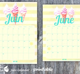 June 2015 Calendar printable