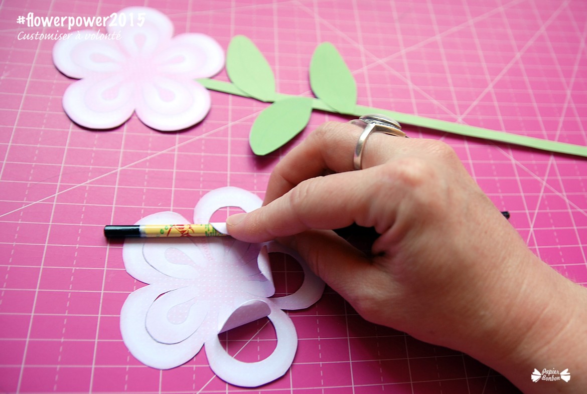 Customiser Printable de fleur : La rose