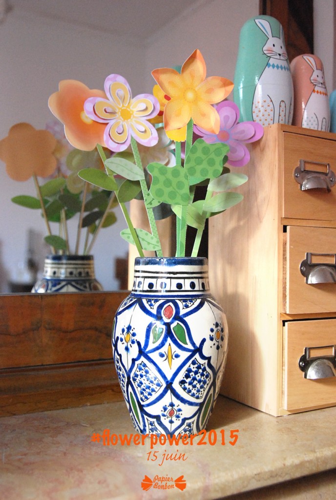 printable Fleur de courgette au potager