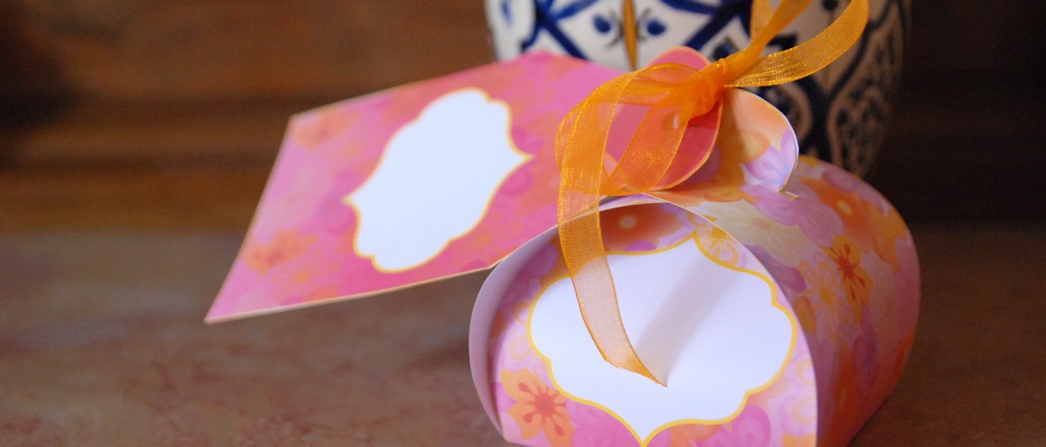 Printable gratuit la flowerpowerbox - boîte cadeau