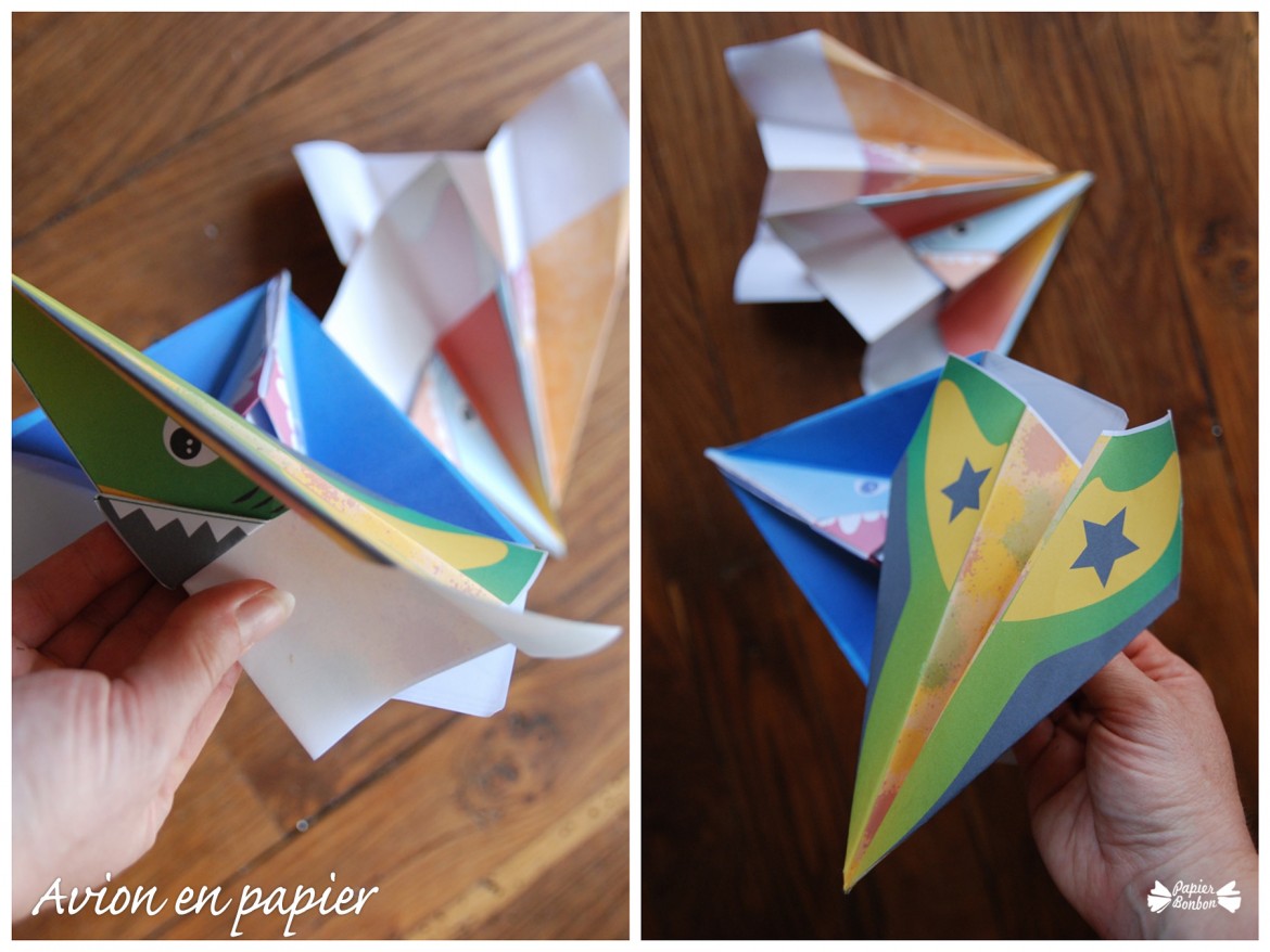 Anniversaire dans le ciel : avions en papier
