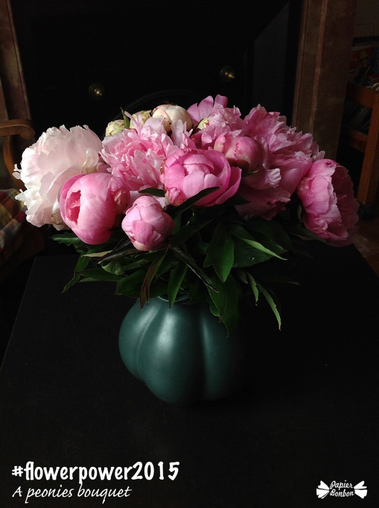Peonies bouquet