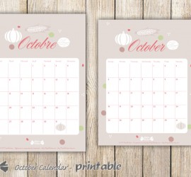 October 2015 Printable Calendar