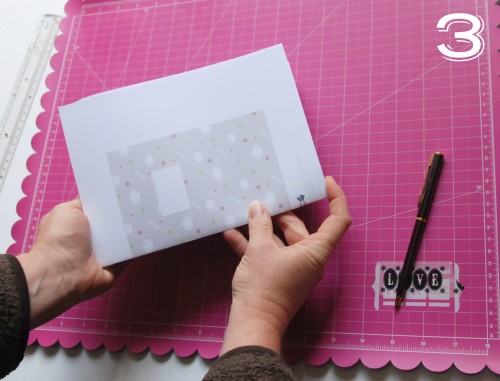 Instructions : Printable carnet à monter d'Automne