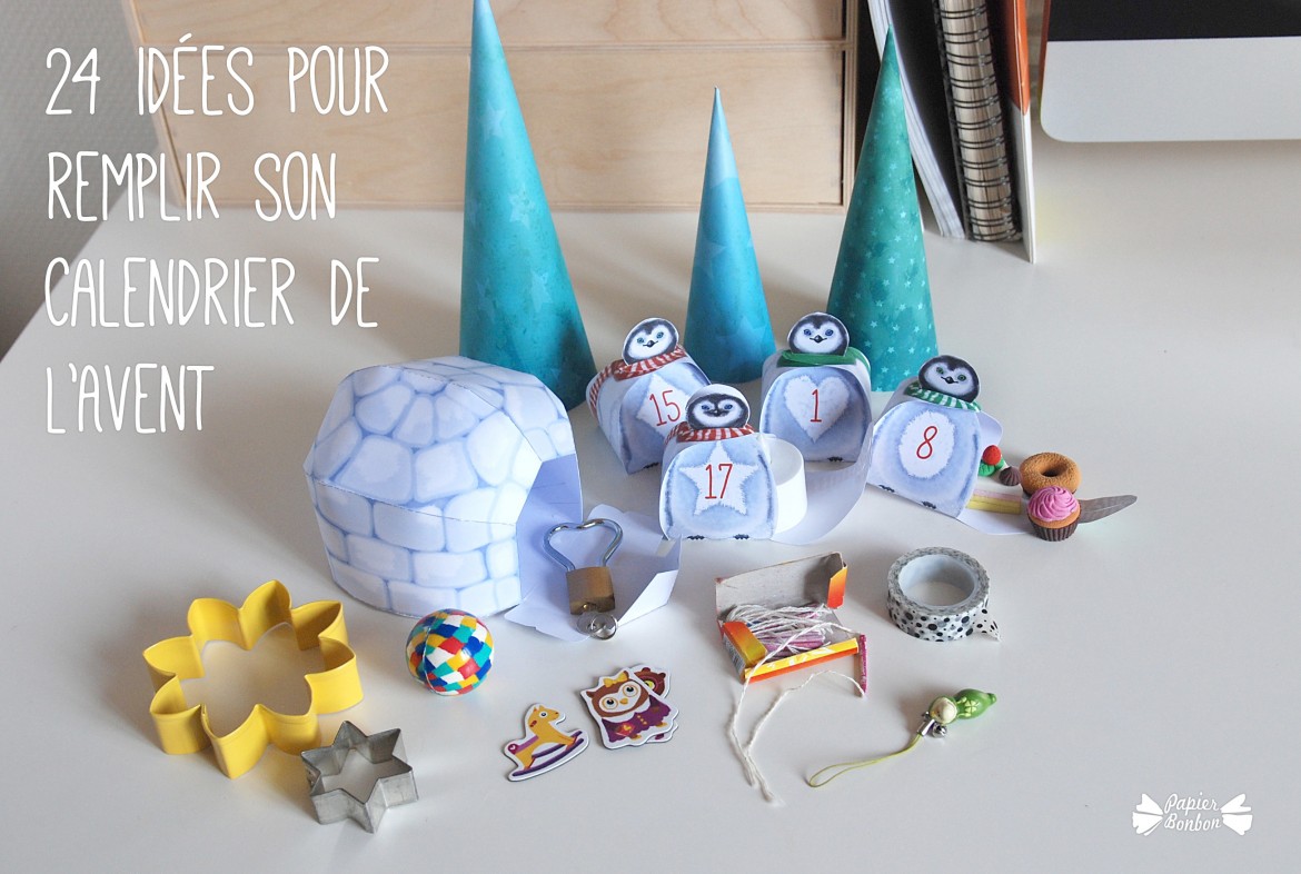 24 idées pour remplir son calendrier de l'avent