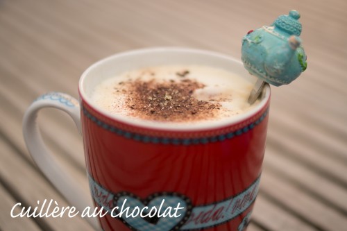 cuillère chocolat chaud