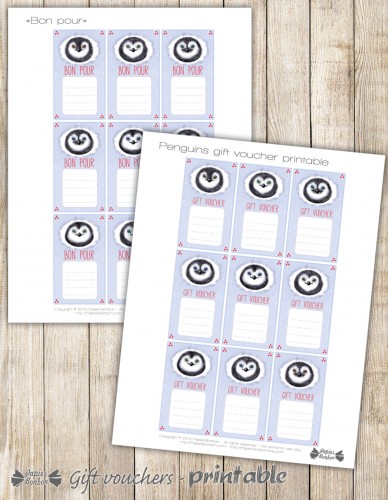 Printable: gift voucher