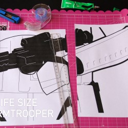 Life size stormtrooper printable