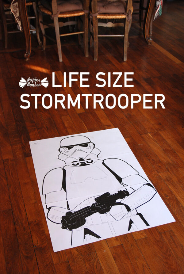 life size stormtrooper sharper image