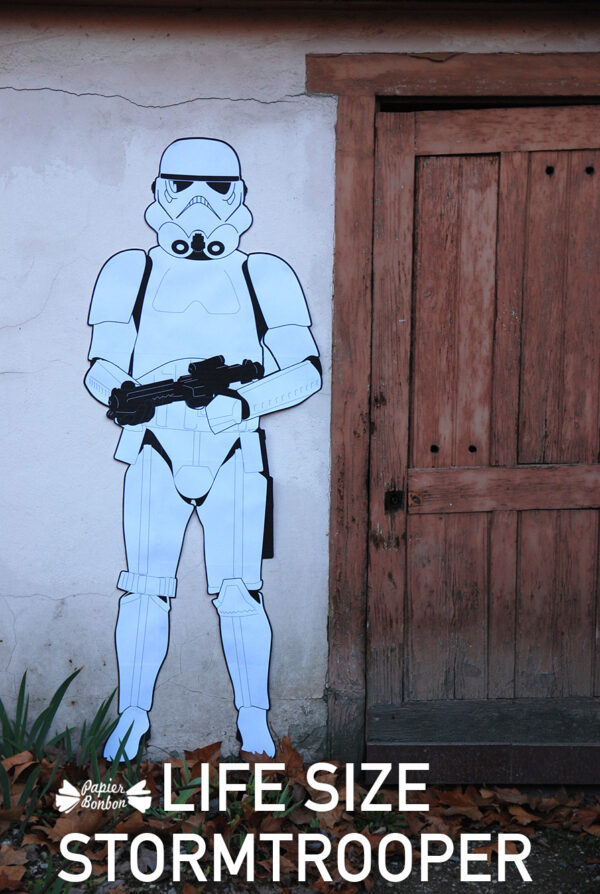 human size stormtrooper