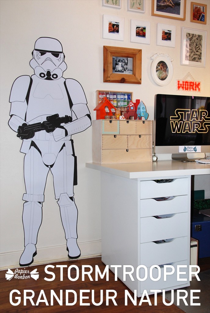 Stormtrooper Star wars grandeur nature à imprimer