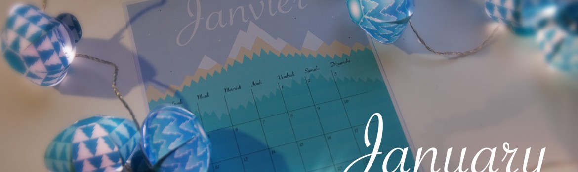January 2016 printable calendar
