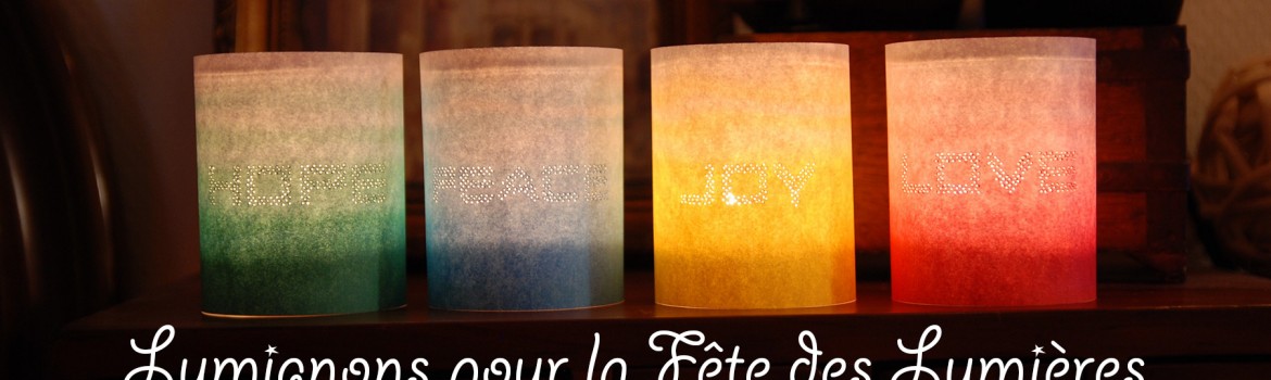 Lumignons pour la Fête des Lumières - A imprimer -