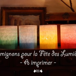 Lumignons pour la Fête des Lumières - A imprimer -