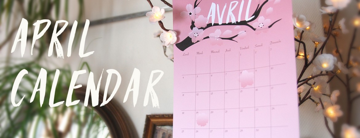 April printable Calendar