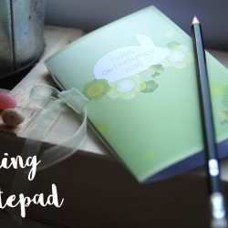 Spring notepad printable