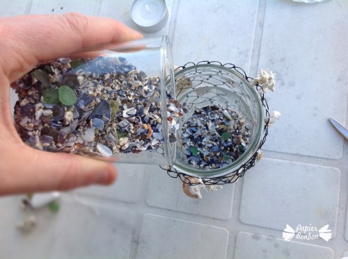 DIY Photophore bord de mer