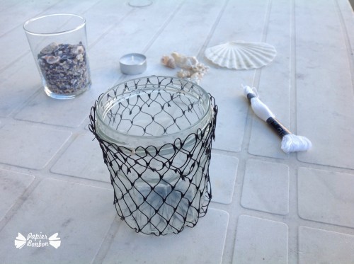 DIY Photophore bord de mer