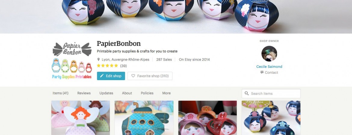 Papier Bonbon Printables sur etsy