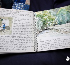 Carnet de voyage - Aquarelles Eté