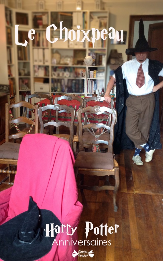 Le choixpeau - Anniversaire harry potter