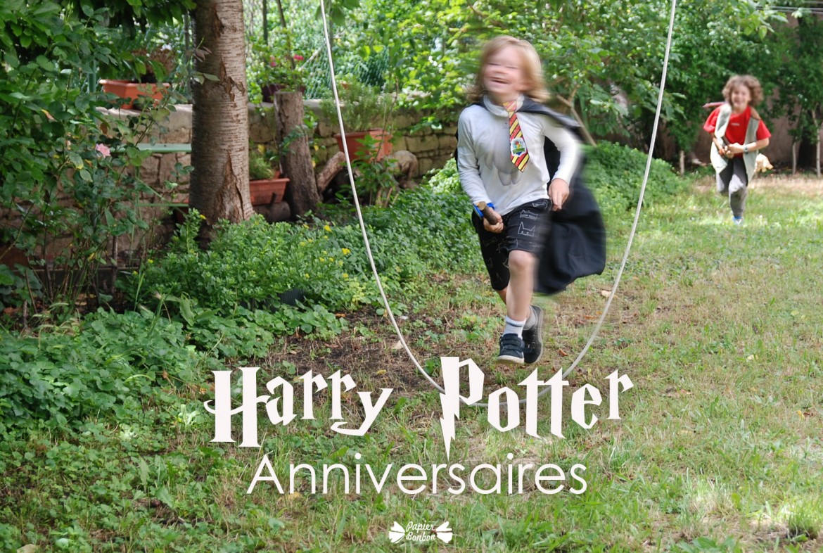 Course de relais balais - Harry Potter