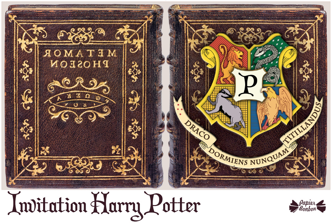 Invitation pour un anniversaire Harry Potter, FREE PRINTABLE – Les