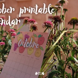 October printable wallpaper