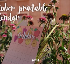 October printable wallpaper
