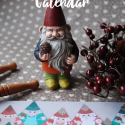 december printable calendar the gnomes