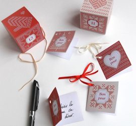 Printable gift Voucher for Advent Calendar