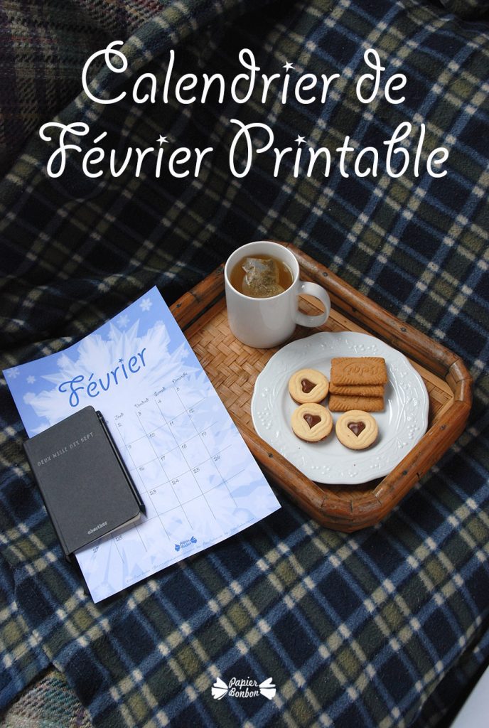 calendrier février 2017 imprimable