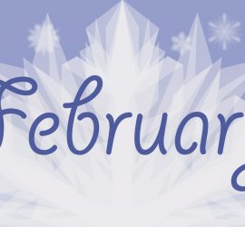 Snowflakes Printable calendar