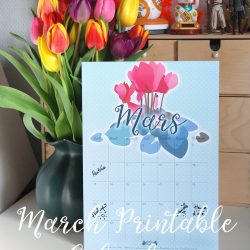 March printable calendar