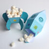 Fusée papertoy et boite - papertoy rocket and gift box
